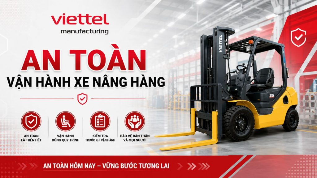 An toàn vận hành xe nâng hàng / Forklift Safety Operations vt forklift s01